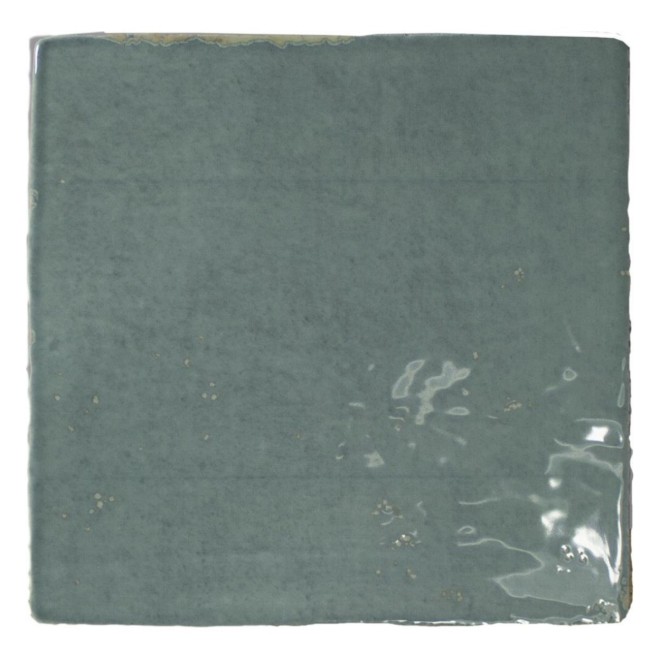 Wandtegel Dutch 13x13cm Vierkant Glossy Turquoise